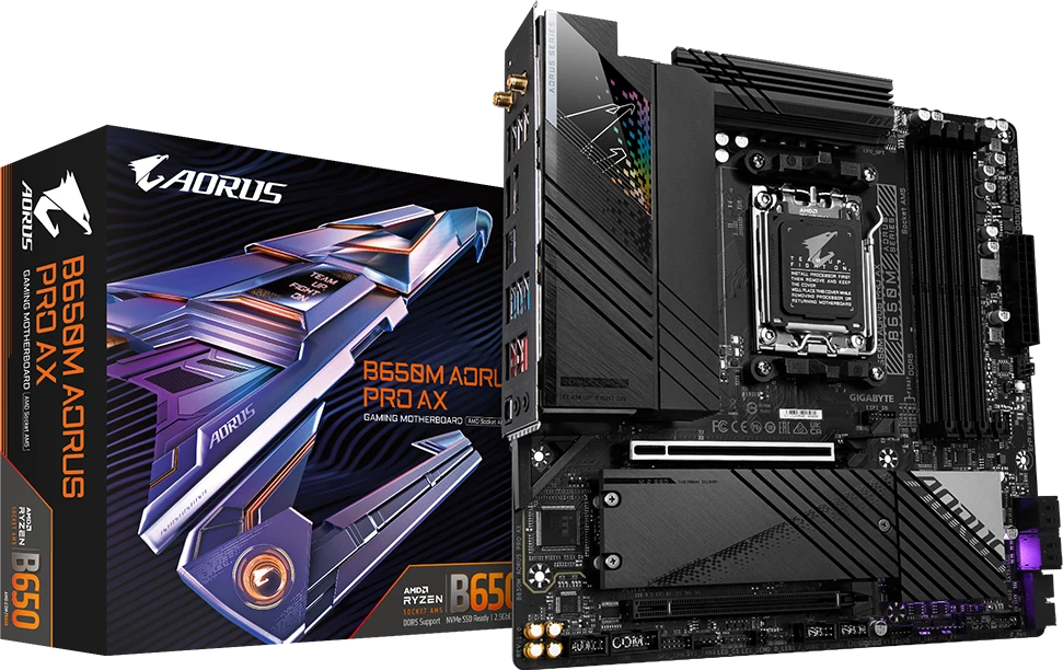 Gigabyte B650M AORUS PRO AX (Rev. 1.2)